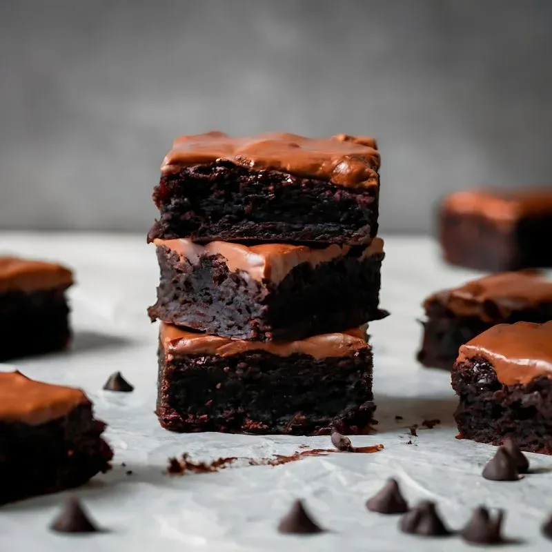 DOUBLE CHOC BROWNIE GF