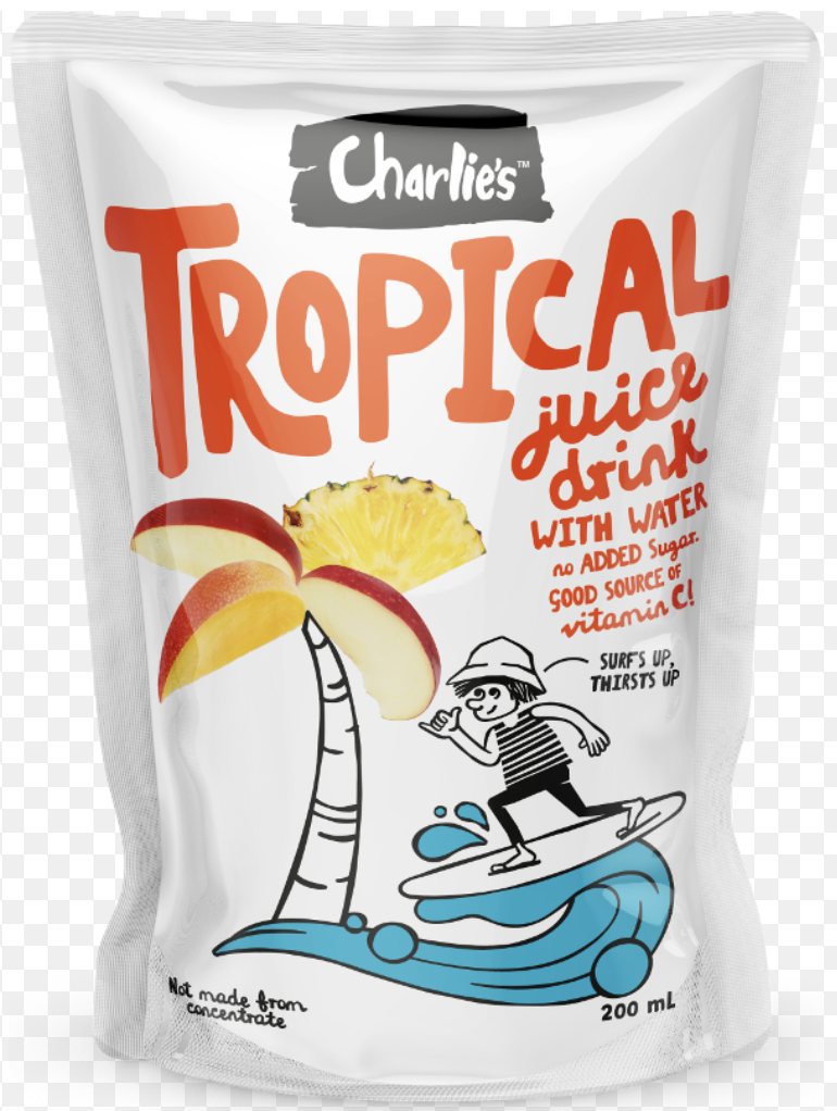 Charlies Kids Tropical Juice