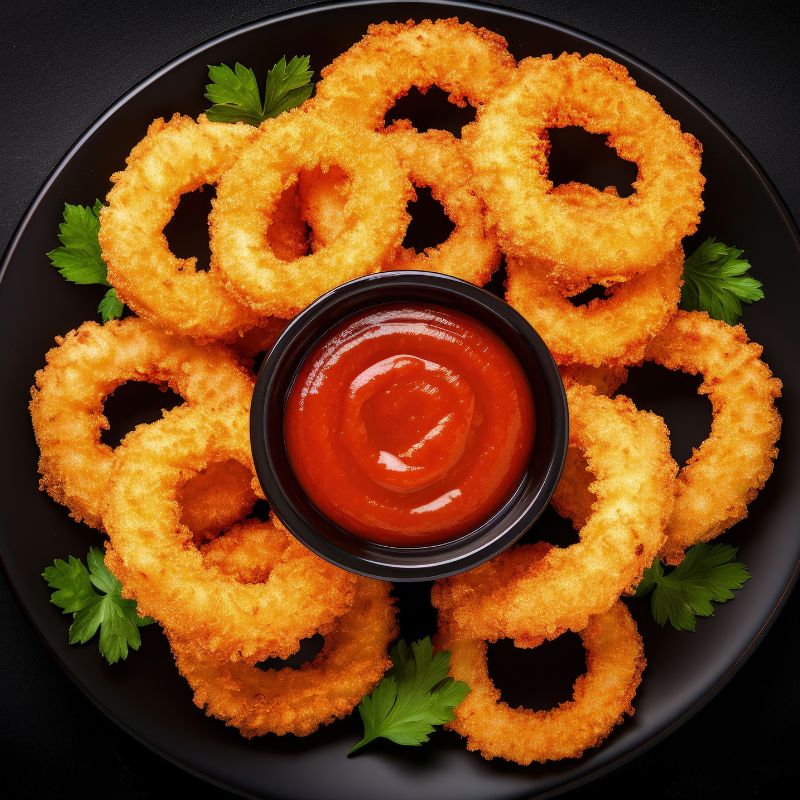 Onion Rings 10 Pcs
